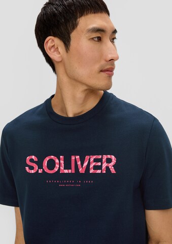 s.Oliver Shirt in Blauw