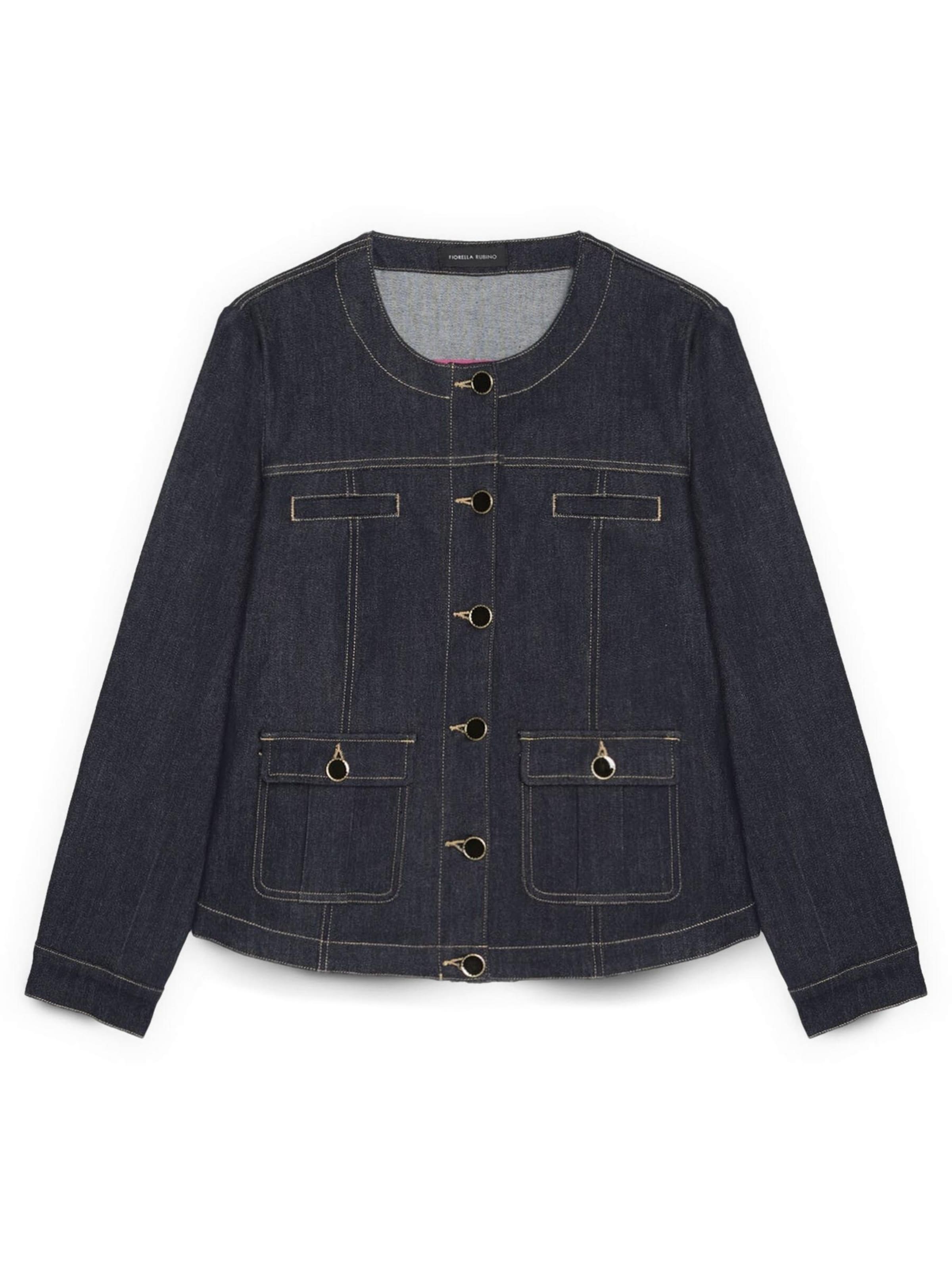 Fiorella Rubino Tussenjas in Blauw: voorkant