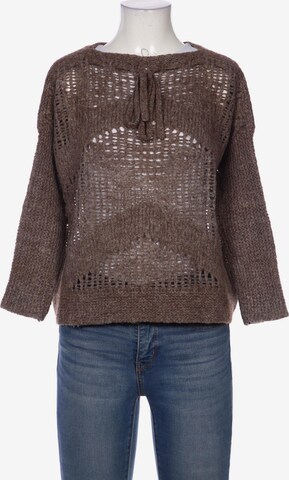 Stefanel Sweater & Cardigan in XS in Brown: front