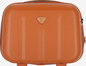 Jump Toiletry Bag 'Uppsala' in Orange: front