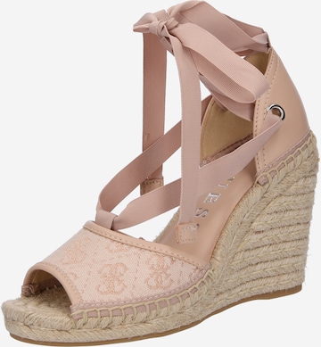 GUESS Sandals 'Diandra' in Pink: front