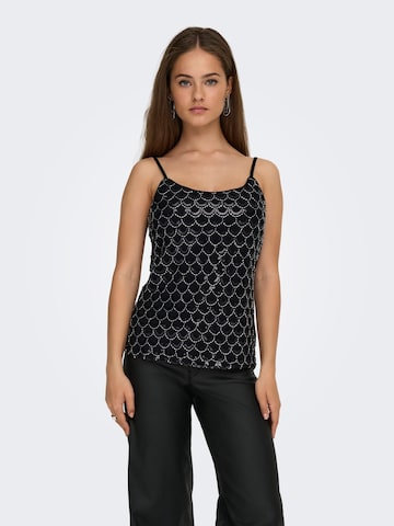 ONLY Tricot 'Lima' in Zwart: voorkant