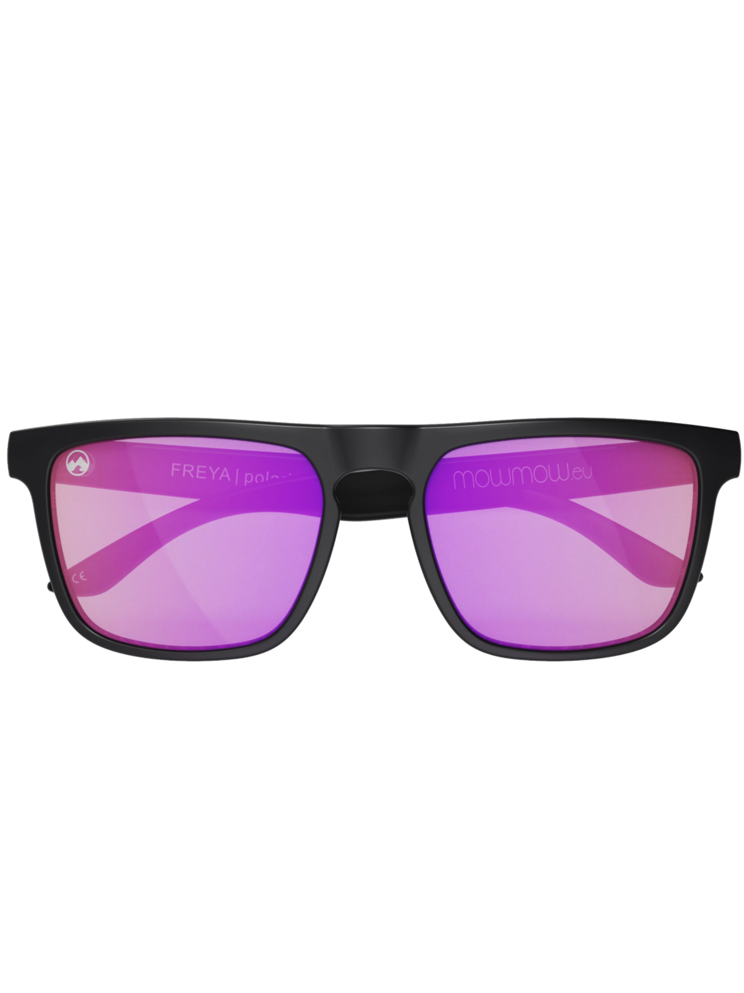 Mowmow Sportzonnebril 'MowMow Thor Sunglasses - Polarized - Men - Women - Black' in Lila