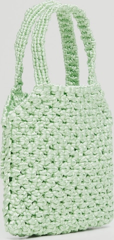 MANGO Handbag 'MANUELA' in Green: front