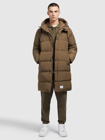 khujo Winter Coat 'Dewey' in Green