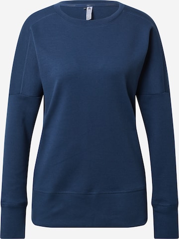 Sweat de sport ADIDAS GOLF en bleu : devant