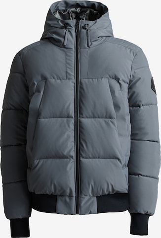 Zavetti Canada Winterjacke in Grau: Vorderseite