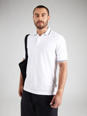bugatti Shirt in Wit: voorkant