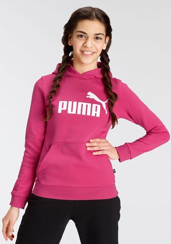 Felpa di PUMA in rosa: frontale