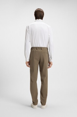 BOSS Regular Fit Hemd ' Hank ' in Weiß