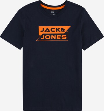 Jack & Jones Junior Shirt 'SHEAR' in Blue: front