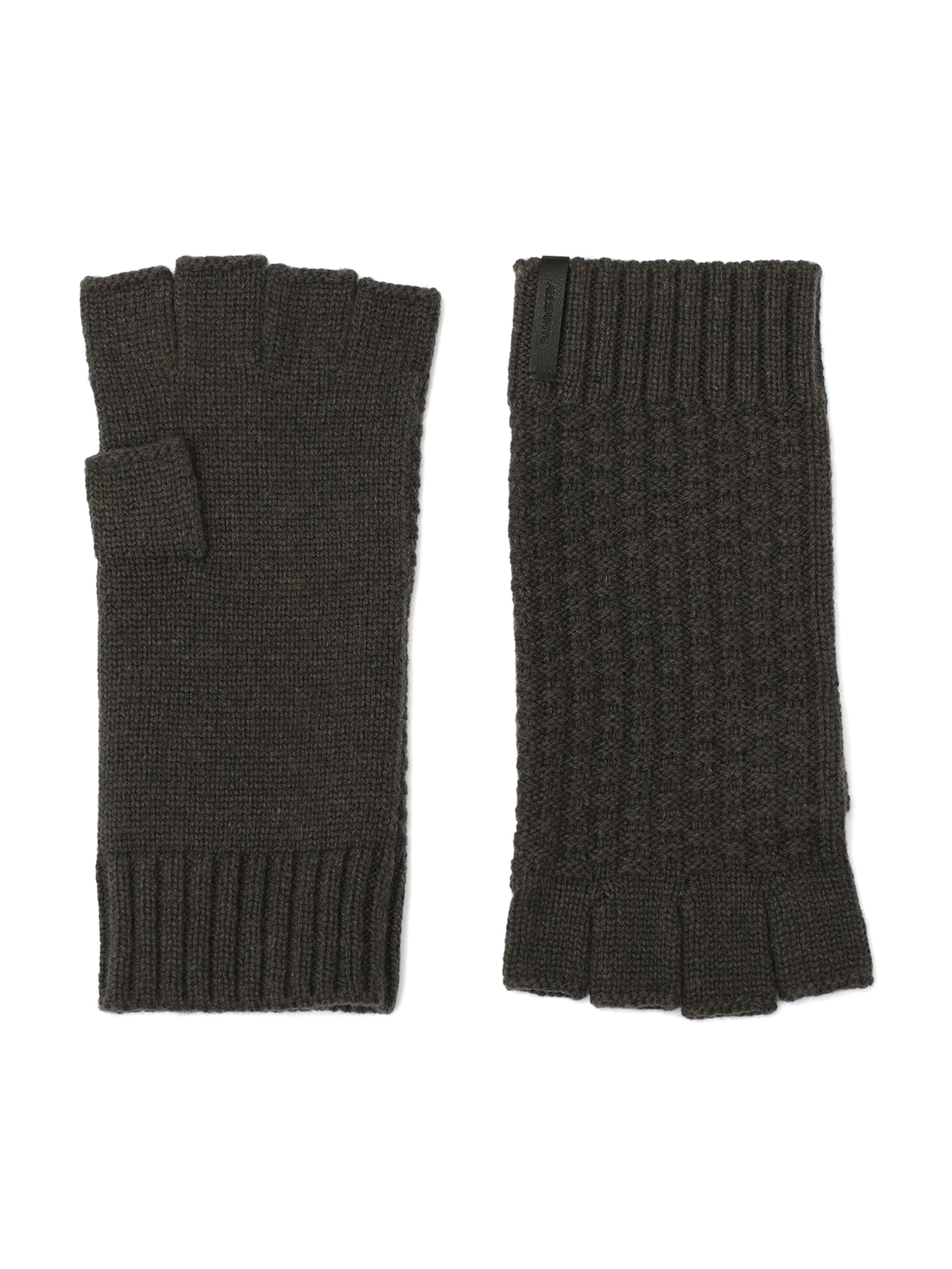 AllSaints Kurzfingerhandschuhe in Grau: Vorderseite