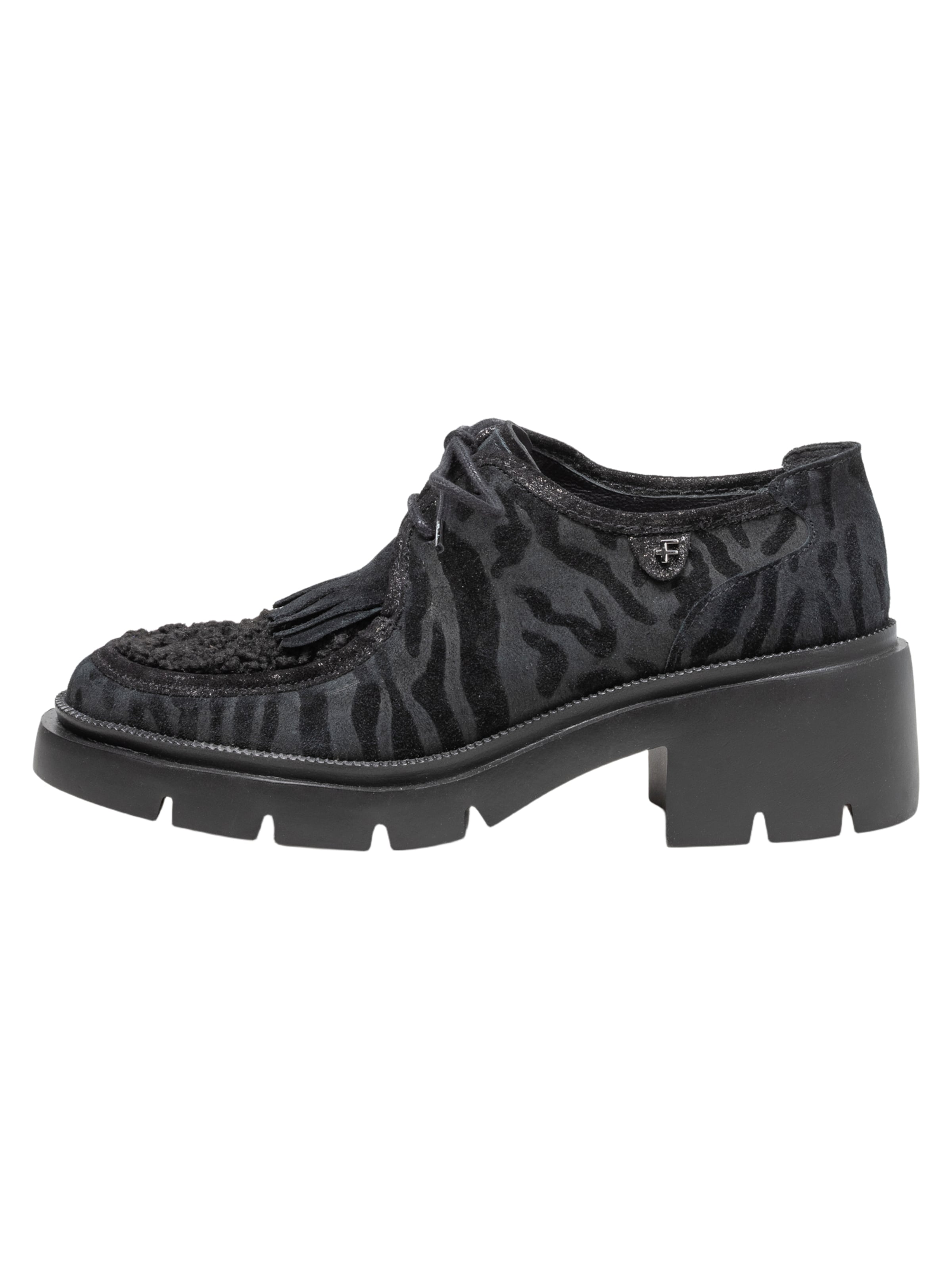 Scarpa stringata ' MADDI 03 ' di Floris van Bommel in nero: frontale