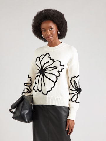 Derhy Sweater 'ABBY' in White: front