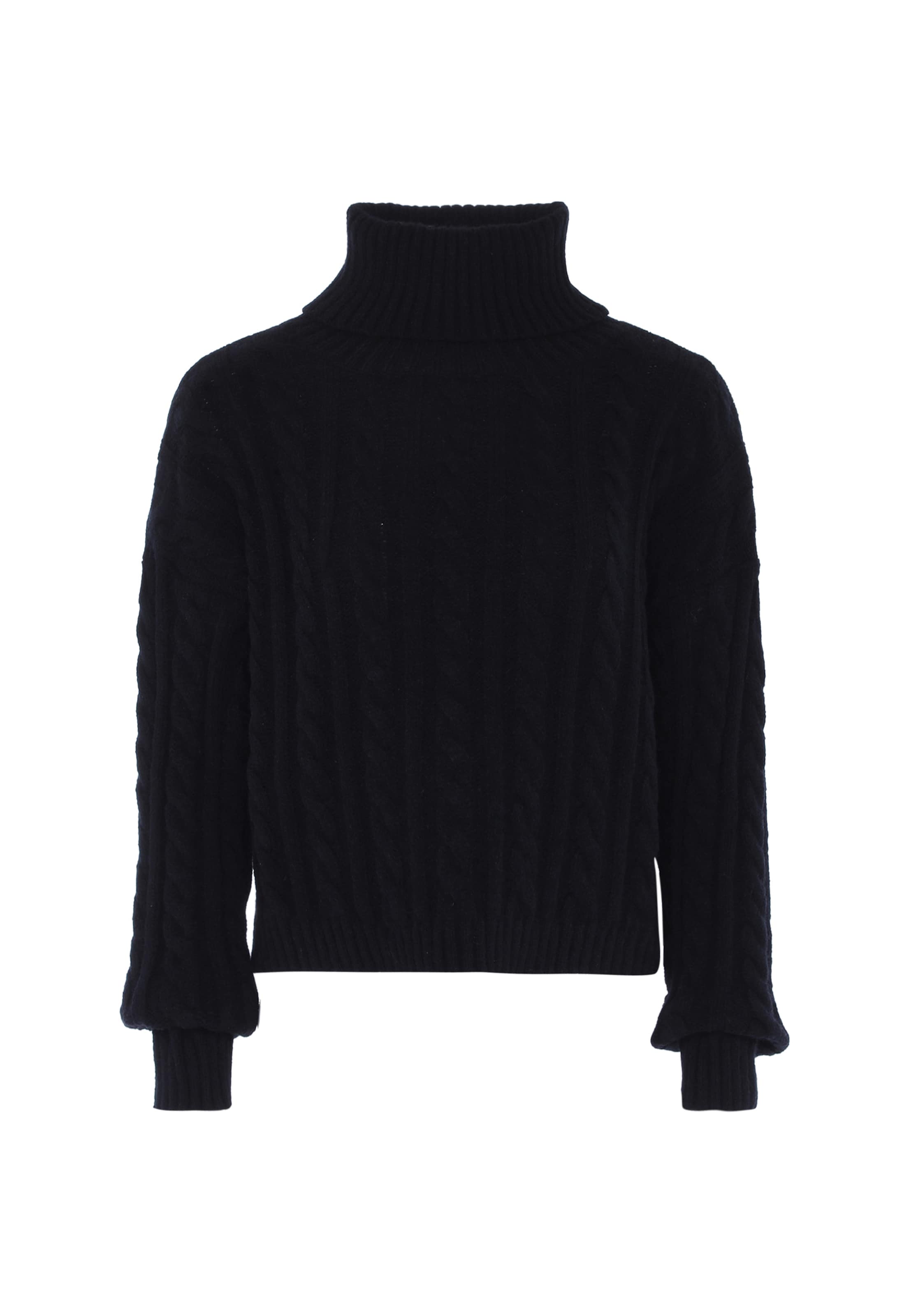 Libbi Pullover in Schwarz: Vorderseite