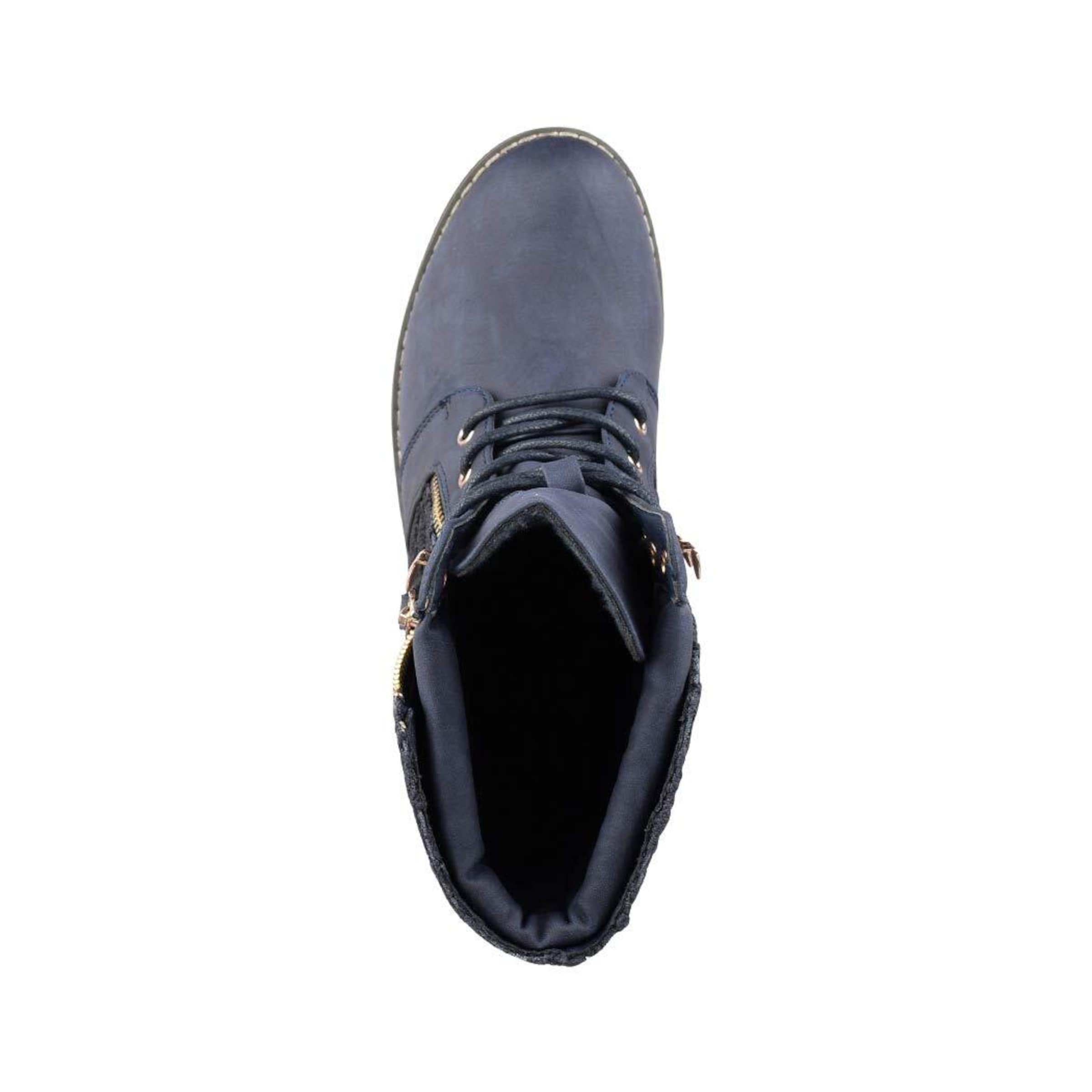 Elara Schnürstiefelette in Blau