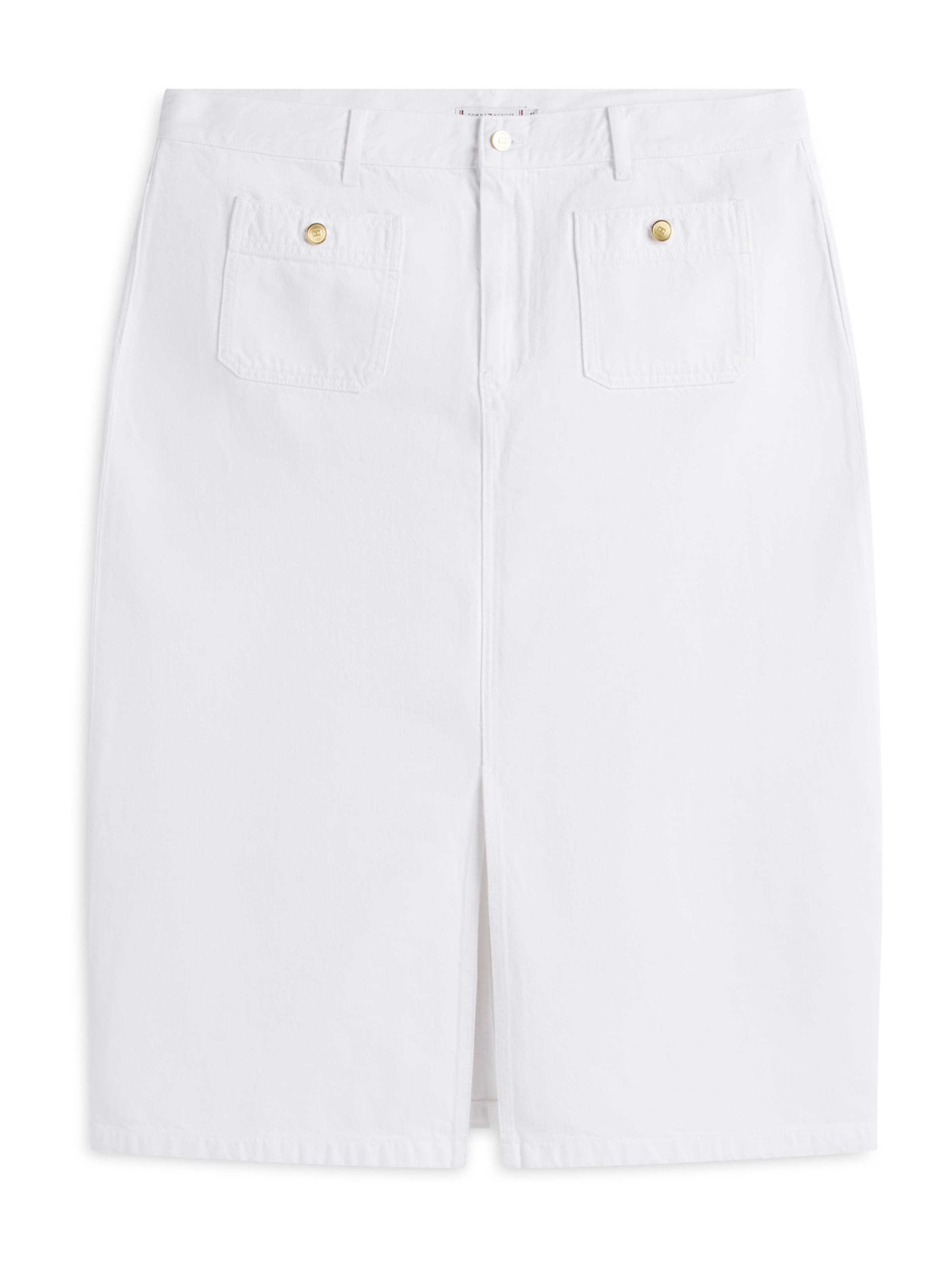 Tommy Hilfiger Curve Rok in de kleur Wit, Productweergave