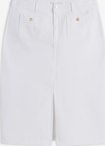 Tommy Hilfiger CurveSuknja - bijela boja: prednji dio