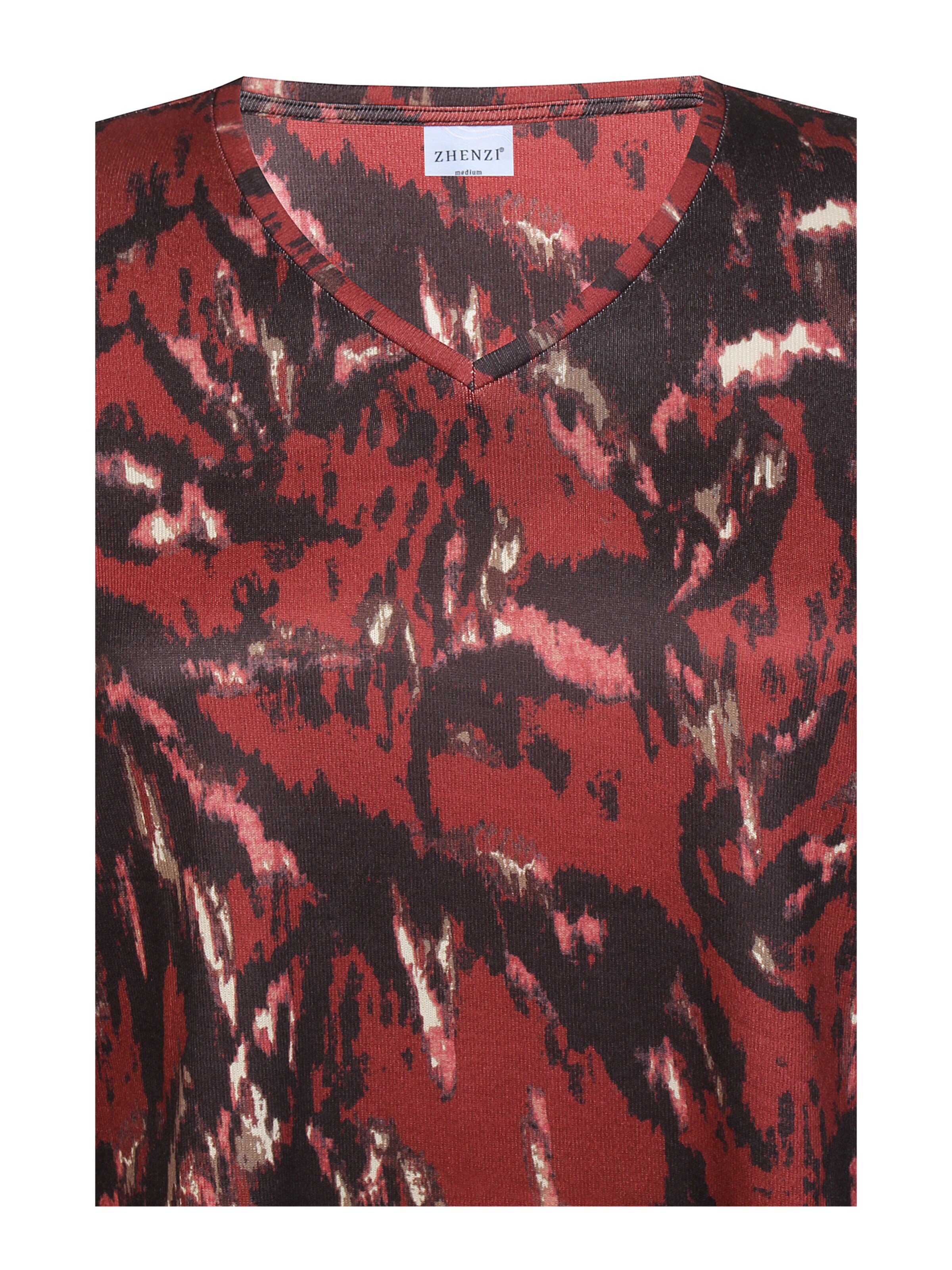 Zhenzi Blouse 'Ainsley 1489' in Rood