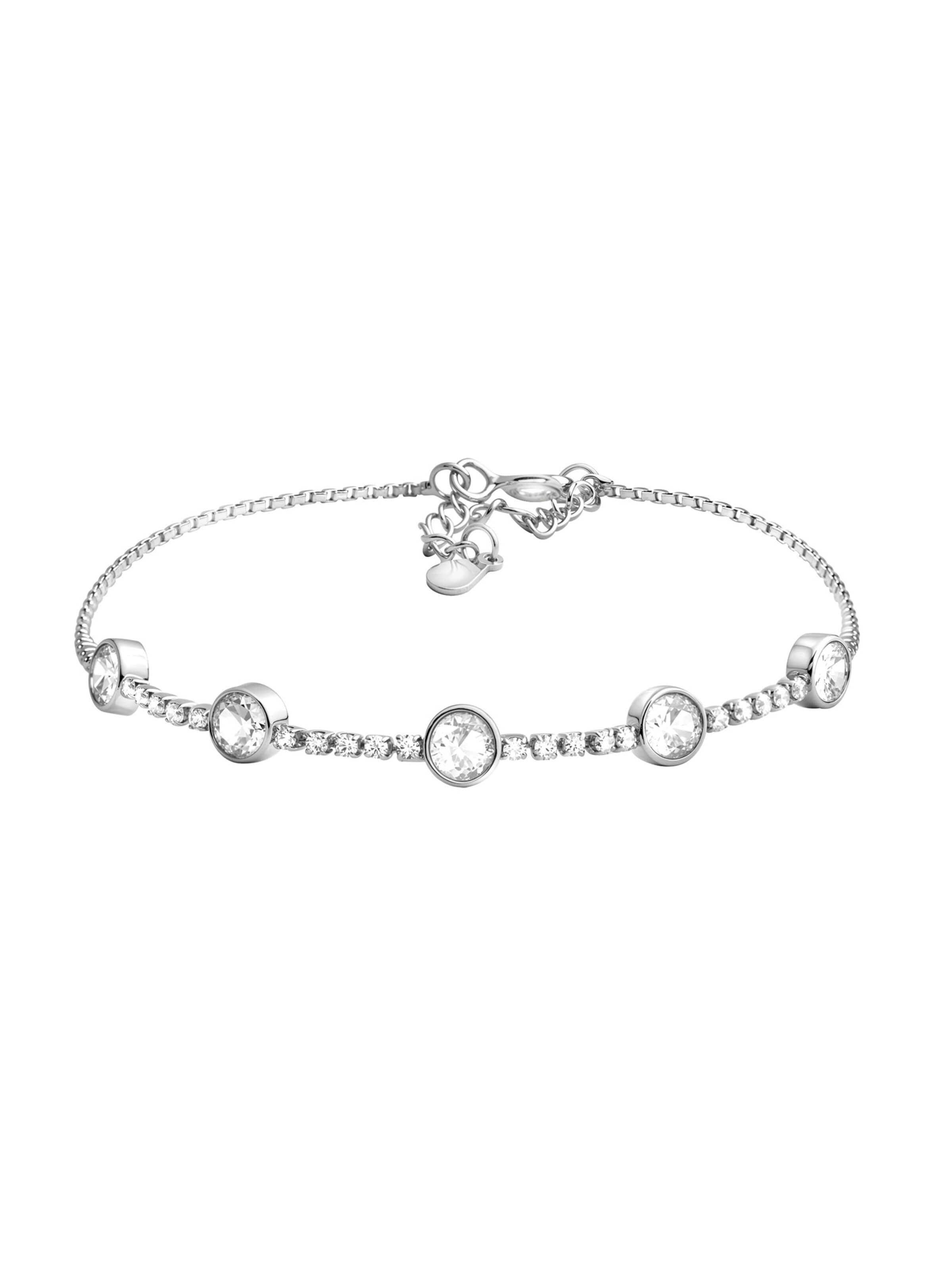 Sofia Milani Bracelet 'Zirconia' in Silver: front