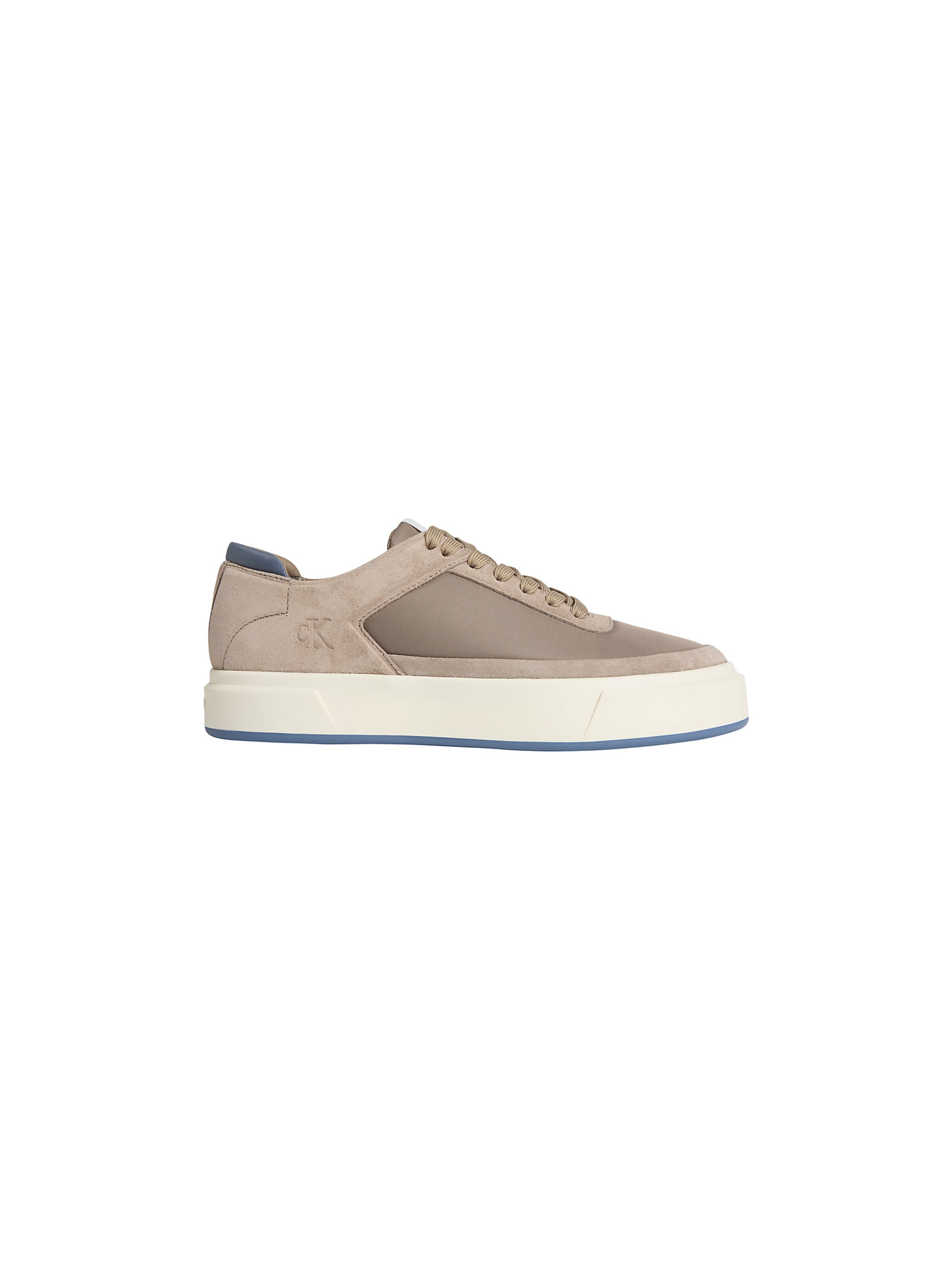 Calvin Klein Platform trainers in Beige: front