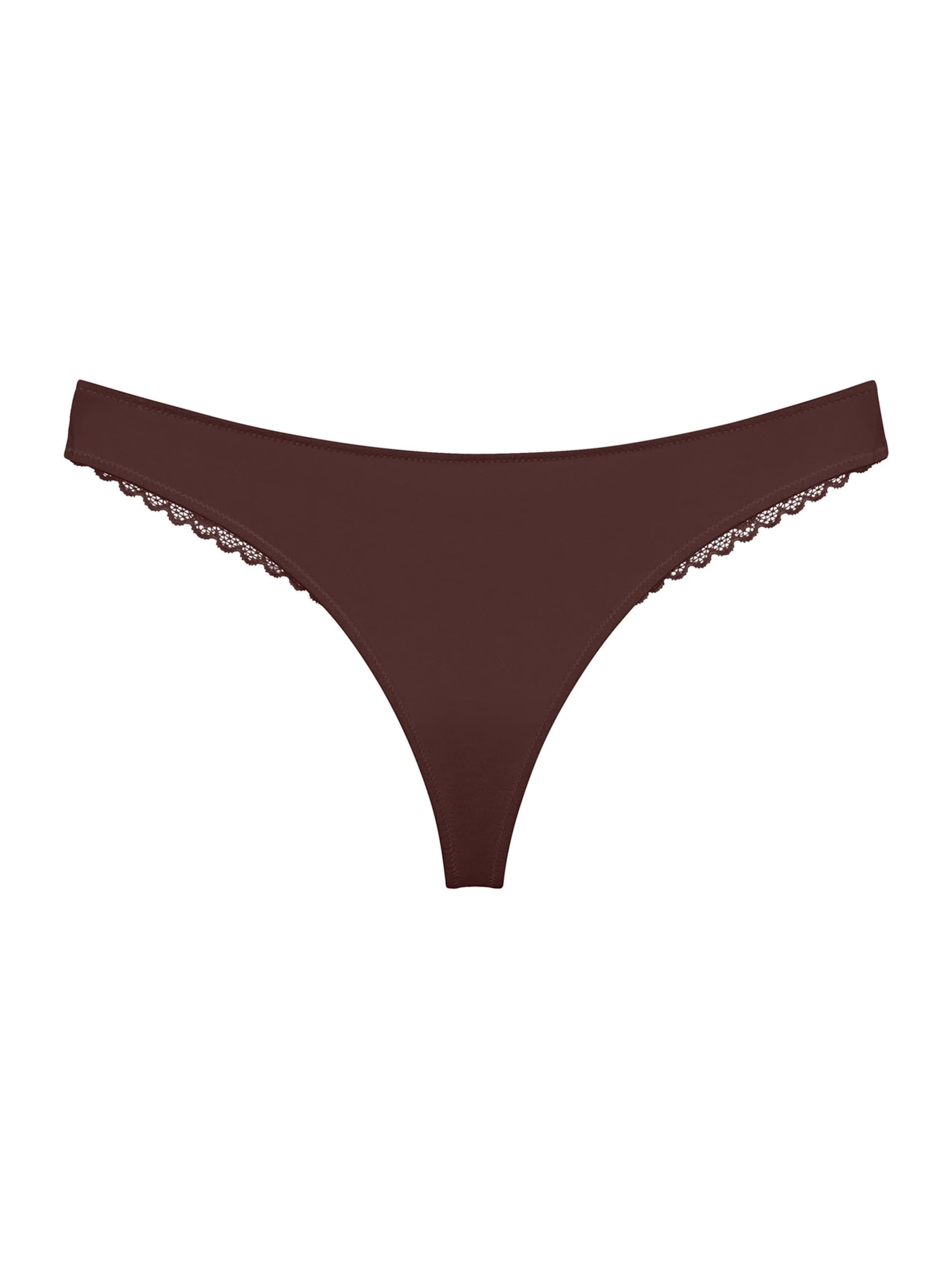 String ' Red Label Pretty Modal ' TRIUMPH en marron : devant