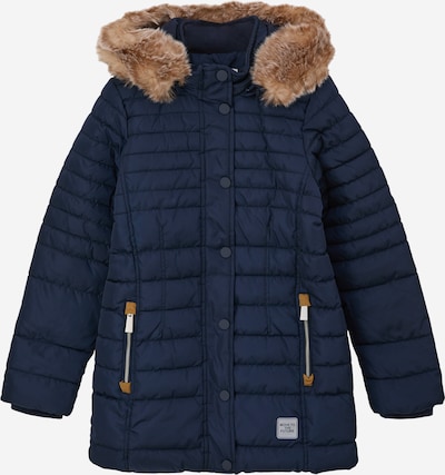 s.Oliver Veste d’hiver en camel / bleu marine, Vue avec produit