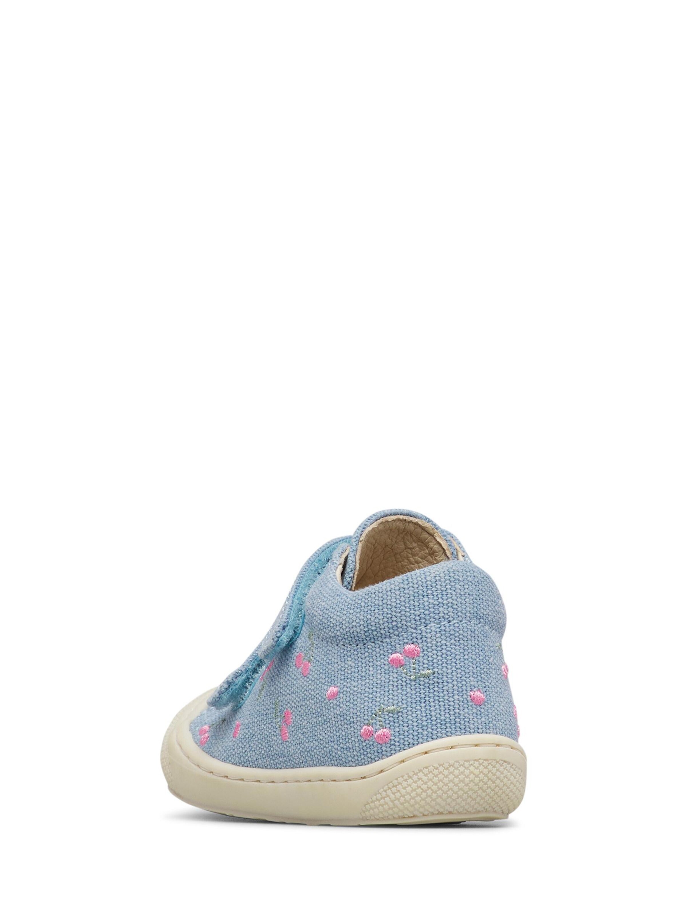 NATURINO Sneakers 'COCOON VL EMBR.CHERRY' in Blue