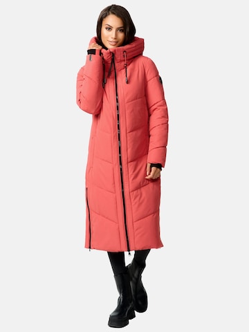 MARIKOO Winter Coat 'Nadaree XVI' in Pink