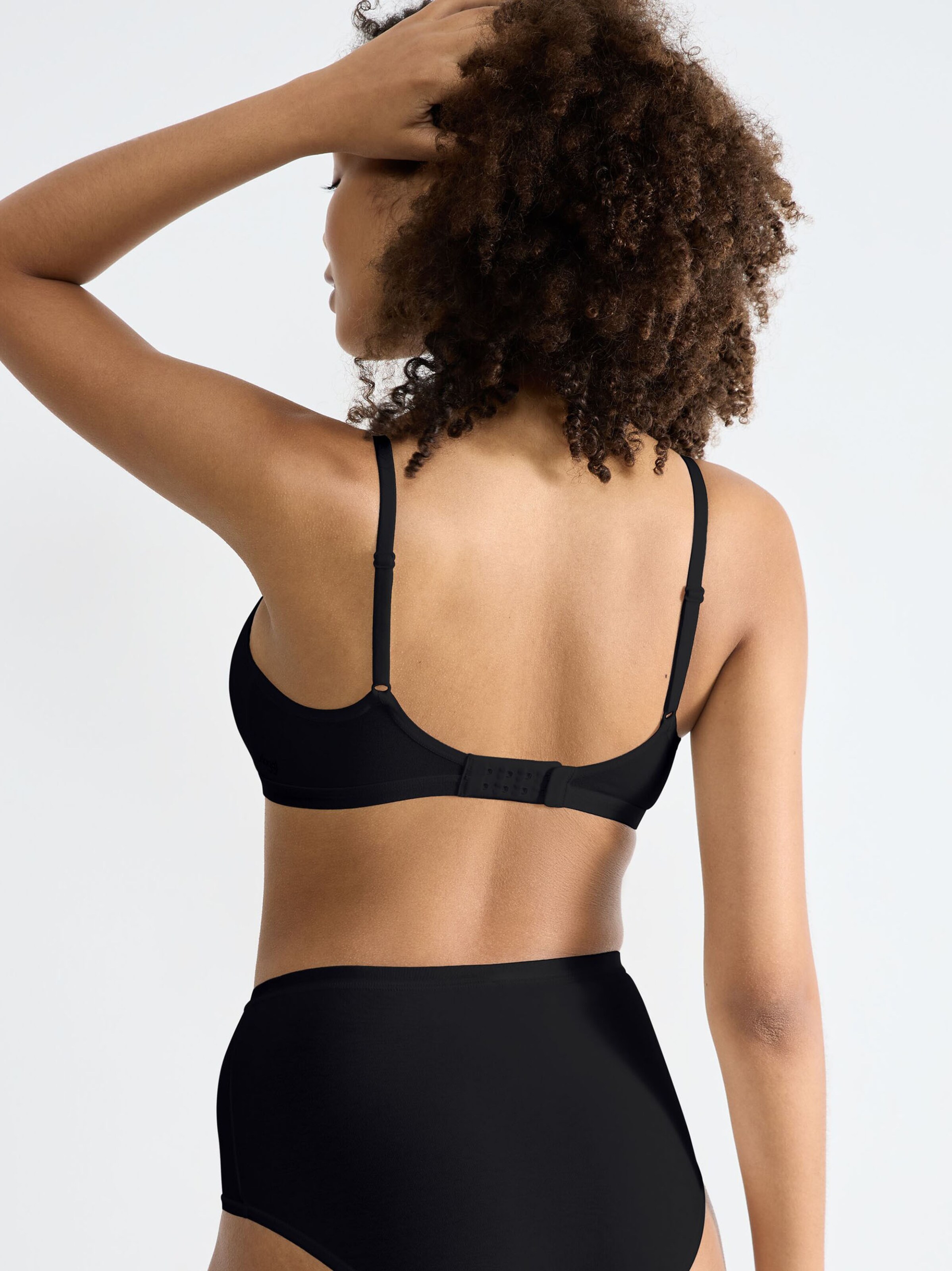 SLOGGI - Clásico Sujetador ' GO Daily Cotton Soft ' en negro