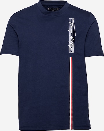 T-Shirt TOMMY HILFIGER en bleu : devant