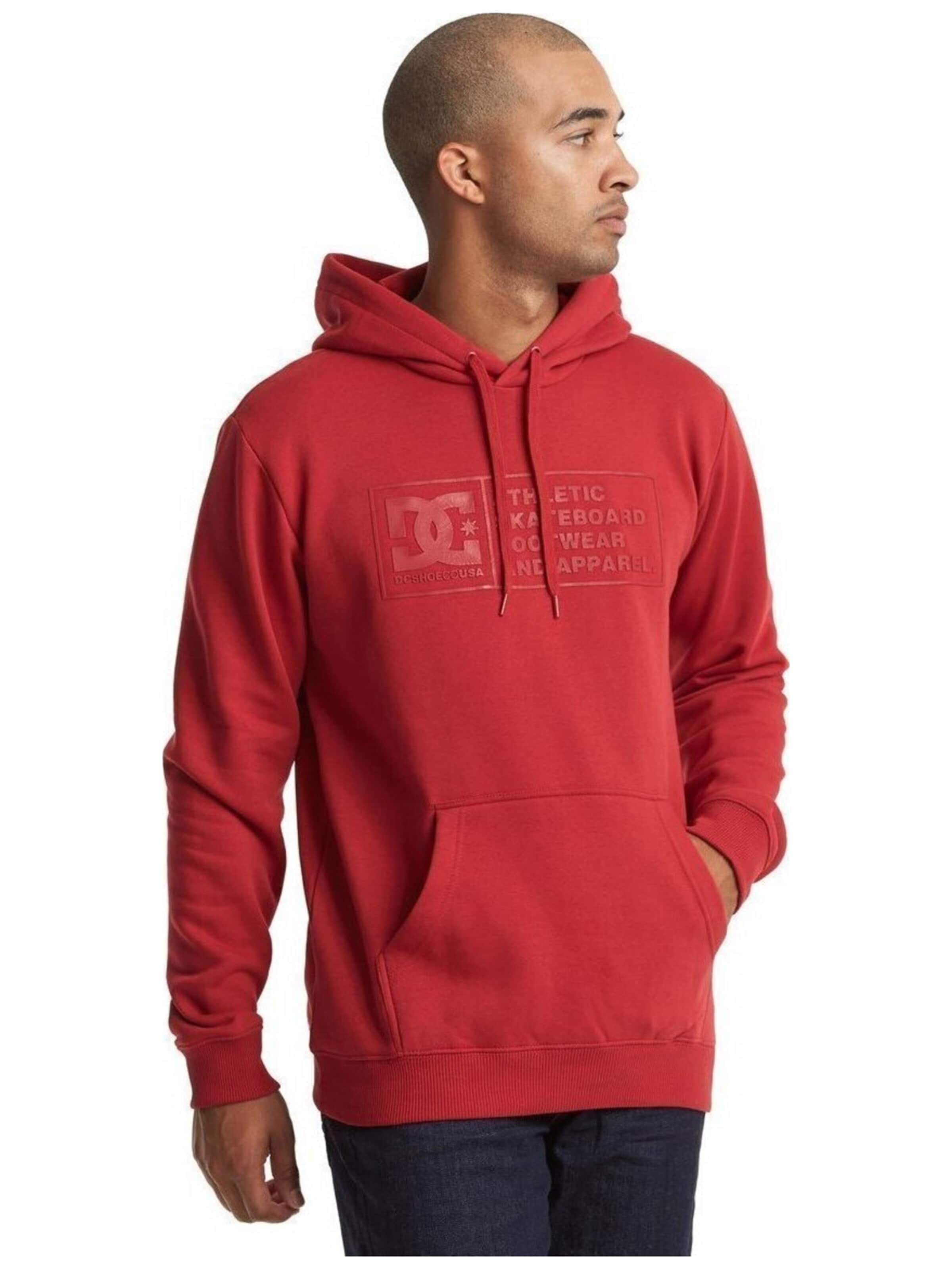 DC Shoes Sweatshirt 'Dc Shoes Density Zone'‌‌ in Rot