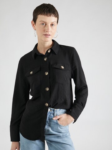 River Island Blouse in Black: front