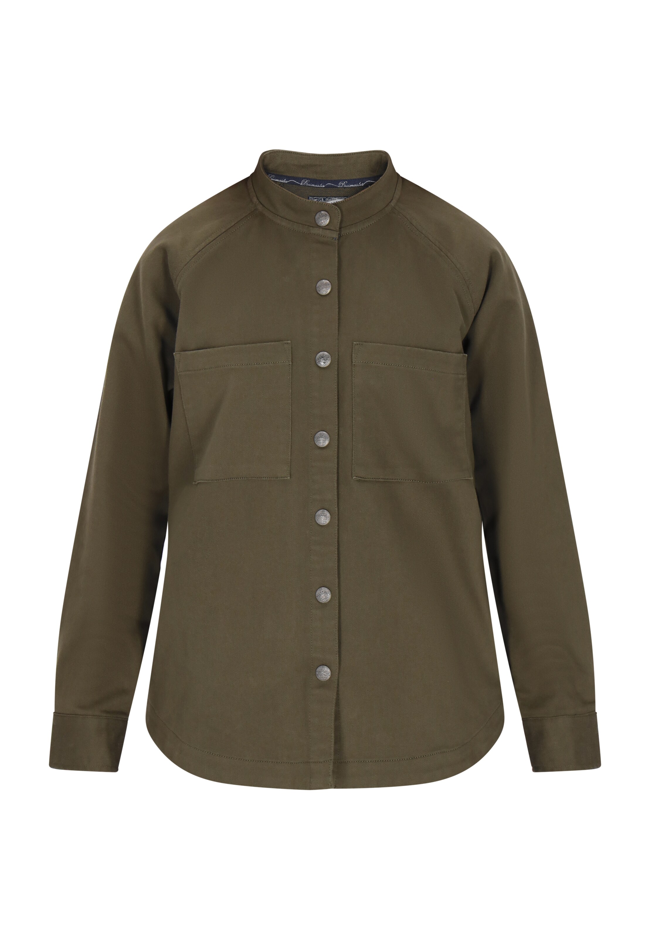 DreiMaster Vintage Bluse in Grün: Vorderseite