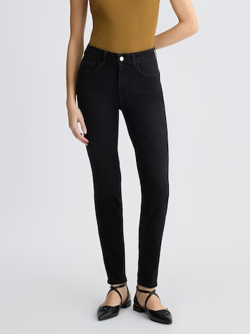 Liu Jo Skinny Jeans in Schwarz: Vorderseite