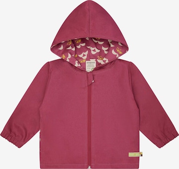 loud + proud Outdoor jacket in Red: front