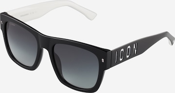 Occhiali da sole 'ICON 0004/S' di DSQUARED2 in nero: frontale