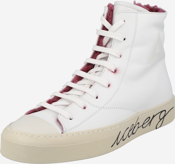 ICEBERG High-top trainers 'ATENA' in White: front