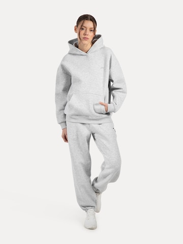 Effilé Pantalon Smilodox en gris