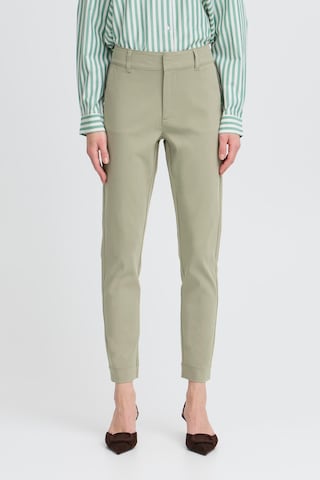 b.young - Slimfit Calças chino 'BYDIXI' em cinzento: frente