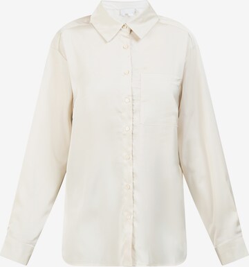 RISA Blouse in Beige: front