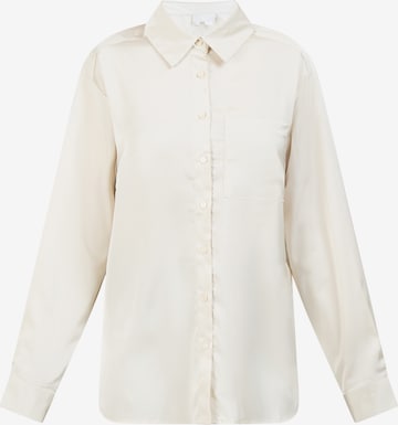 Camicia da donna di RISA in beige: frontale