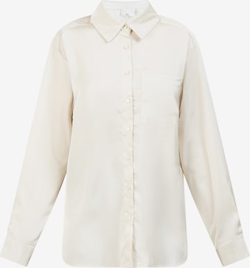 RISA Blouse in Beige: front