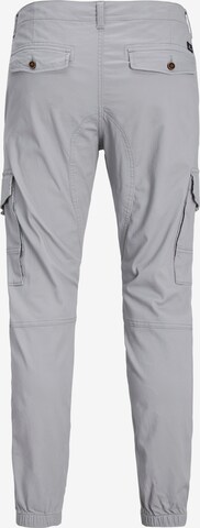 Tapered Pantaloni cargo 'Paul Flake' di JACK & JONES in grigio