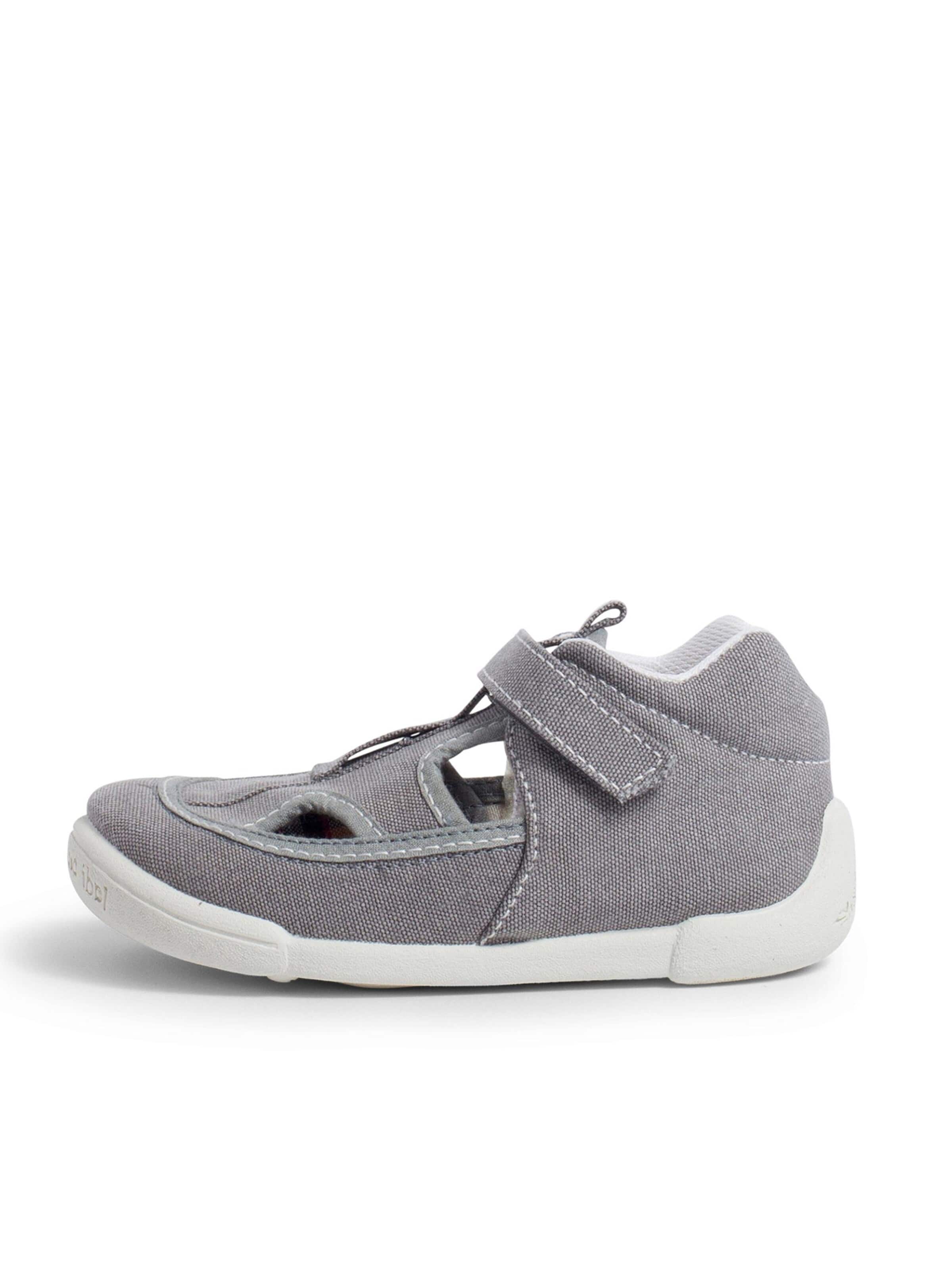 Pisamonas First-Step Shoes in Grey