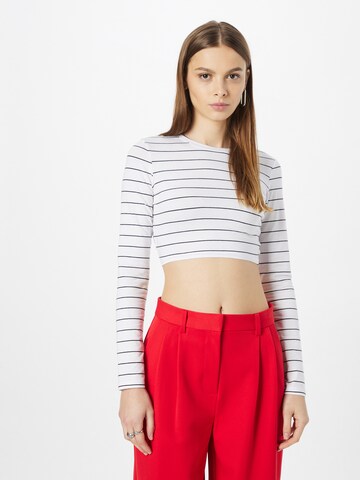 Monki Shirt in Weiß: predná strana