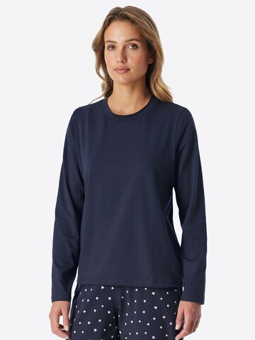 Chemise de nuit ' Mix Relax ' SCHIESSER en bleu : devant