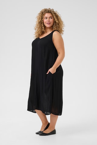 KAFFE CURVE - Vestido 'KCcaisy Ami' en negro