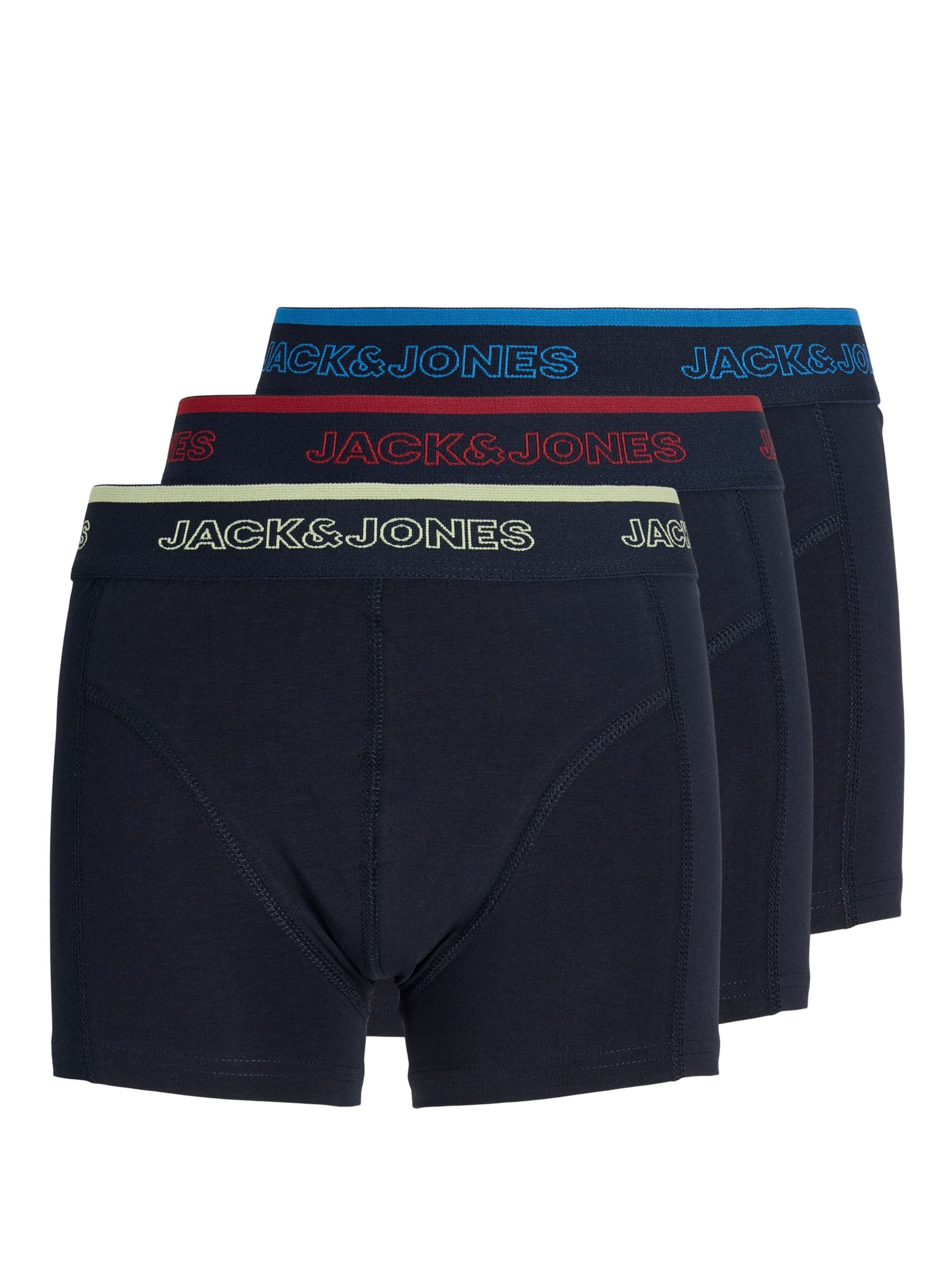 Jack & Jones Junior - Calzoncillo en azul: frente