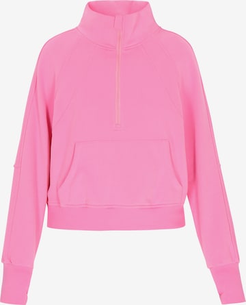 Sweat-shirt UCY en rose : devant